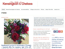 Tablet Screenshot of kensington-chelsea.com
